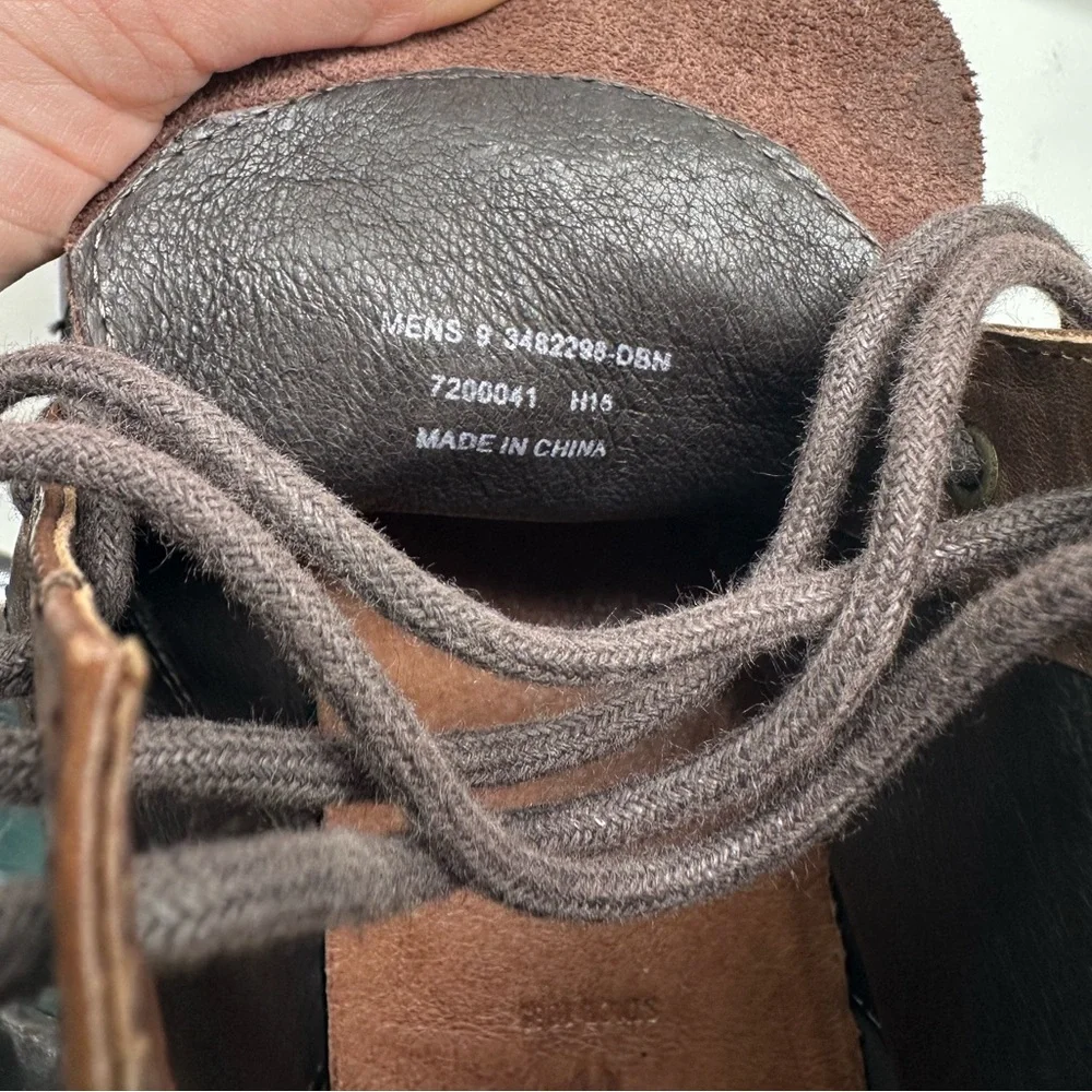 Frye | Sam Mid Lace Up Boots in Brown Leather